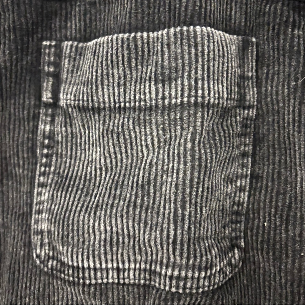 LA MIEL Black Corduroy Lightweight Jacket - Picture 6 of 11